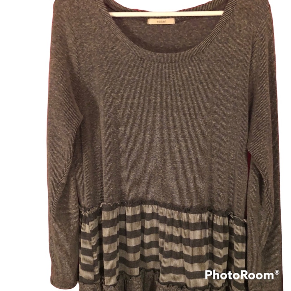 Anthropologie Easel Babydoll Mini Dress - Picture 2 of 6